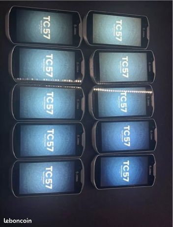 Lot de 10 scanners Zebra TC57