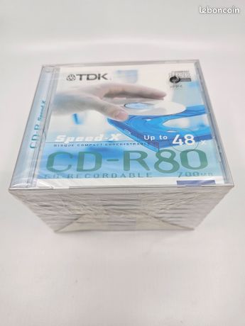 12 CD-R80 TDK Up to 48x 700 MB