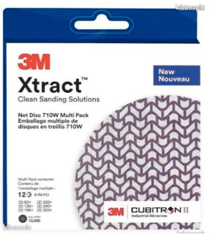 12 D150mm disques a poncer 3M Cubitron