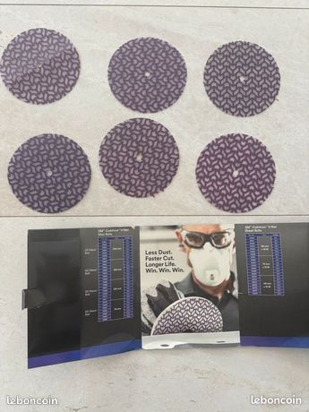 Lot de 12 D150mm disques a poncer 3M Cubitron