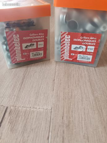 150 colliers atlas isophoniques double T12 et T18