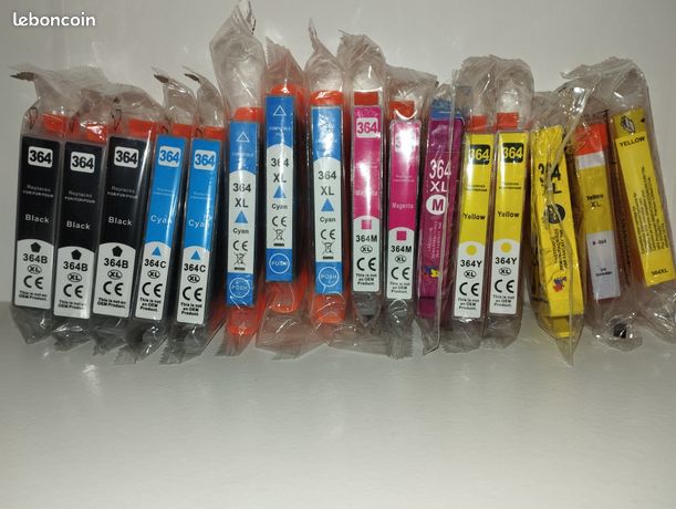 Lot de 16 cartouches dencre HP 364 XL - NEUVES