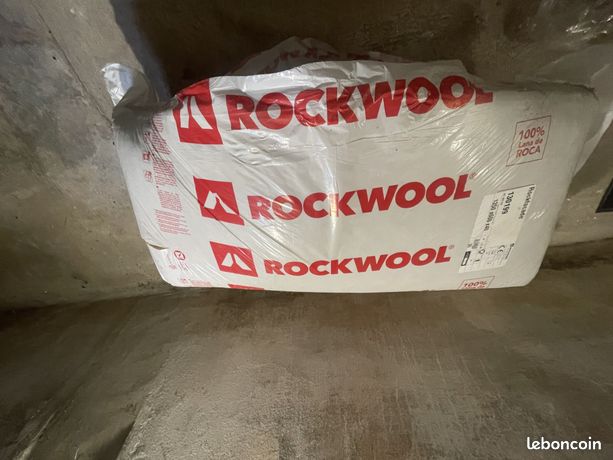 16 panneaux laine de roche "rockwool" sur labeuvriere