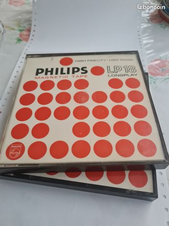 Lot de 2 bande magnétique Philipos LP18-540m