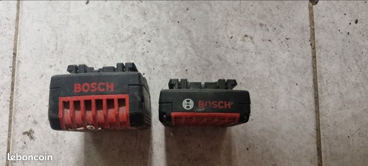 Lot de 2 batterie bosch 144 v