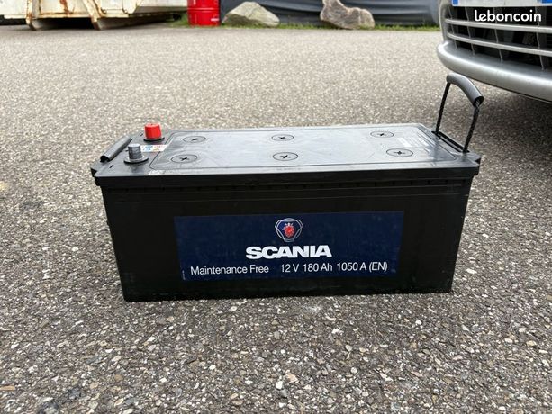 Lot de 2 batteries - SCANIA Camion 12v 180ah 1050a