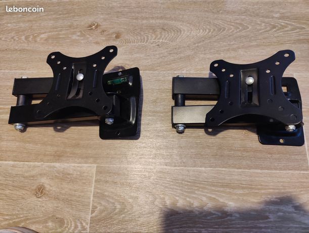Lot de 2 bras articulés pour écrans PC