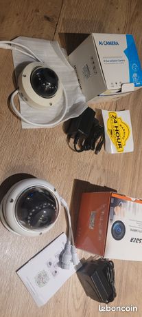 Lot de 2 cameras dôme