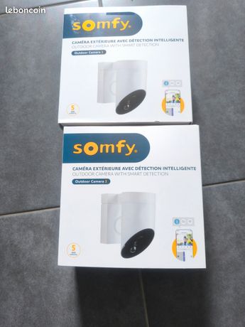 Lot de 2 caméras extérieures v2 somfy neuves