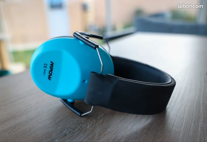 2 casques anti-bruit enfant