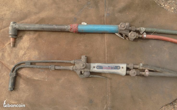 Lot de 2 chalumeaux oxycoupeurs