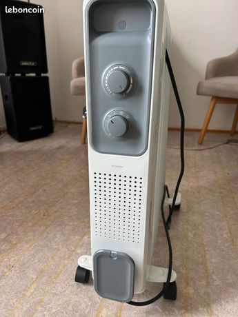 Lot de 2 Chauffages d'appoint à huile