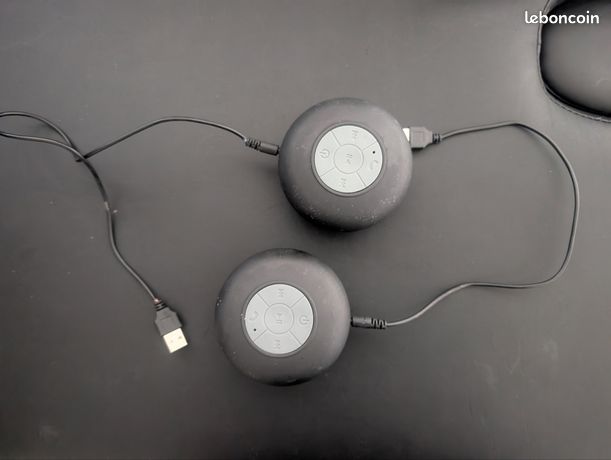 Lot de 2 enceintes bluetooth