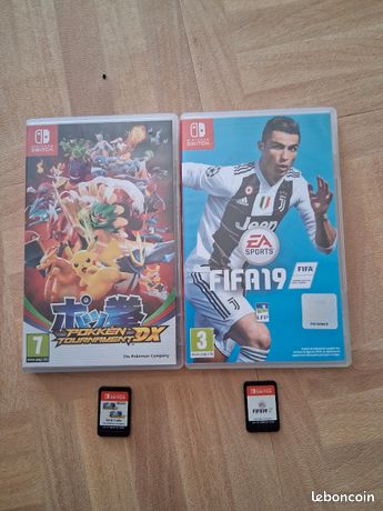 Lot de 2 jeux switch