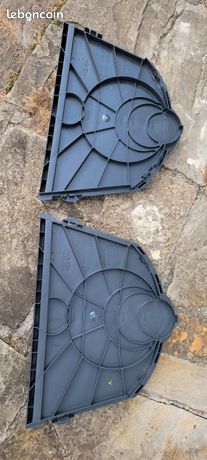 Lot de 2 parois de tunnel d'infiltration graf/garantia