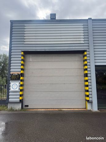 Lot de 2 portes sectionnelles pour hangar grange ou garage