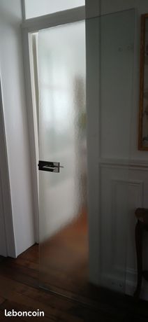 2 portes vitrées