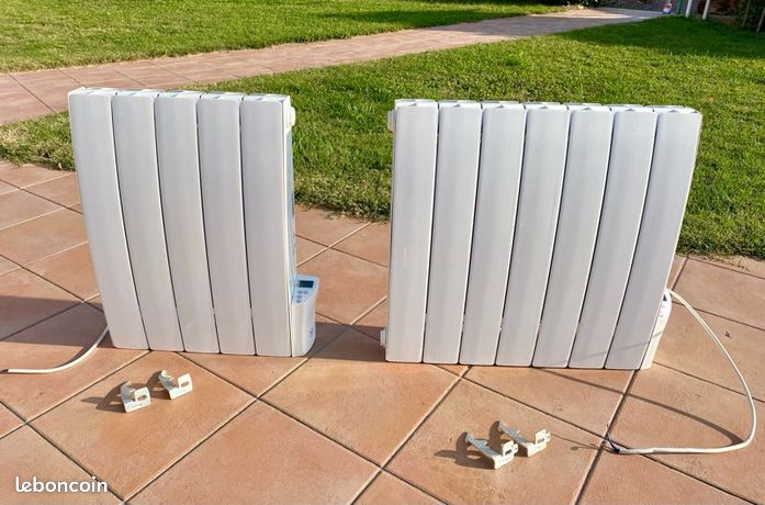 Lot de 2 radiateurs à inertie fluide BLYSS