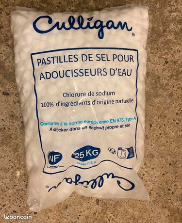 Lot de 2 sacs de Sel d adoucisseur