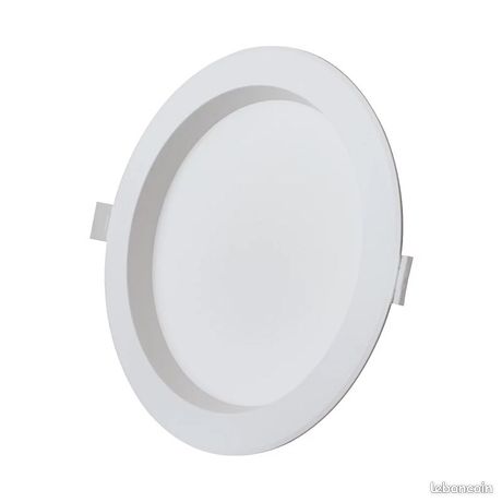 Lot de 2 Spots encastrables dowlight LED IP44