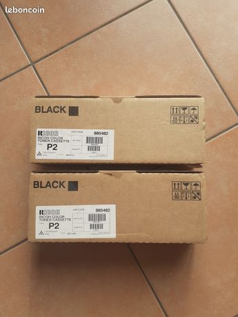 2 toners / cartouches Ricoh noir P2 885482