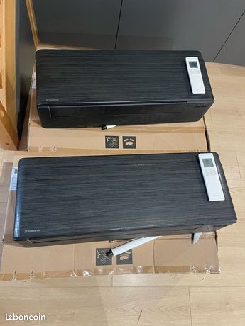 Lot de 2 unités intérieures Daikin design bois noir excellent état