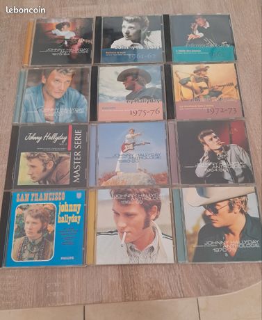 20 CD Johnny Hallyday