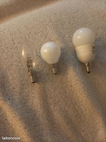 Lot de 3 ampoules E14