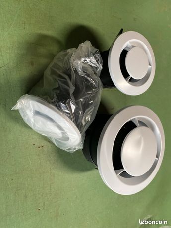 Lot de 3 bouches aération VMC