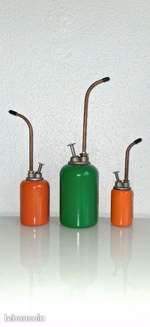 3 burettes bib N°1 N°2 N°3