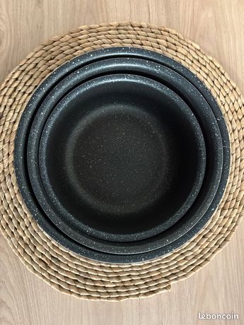 Lot de 3 casseroles