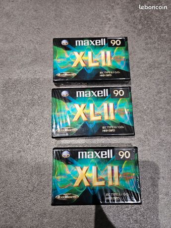 Lot de 3 cassettes audio sous blister