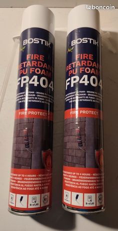 Lot de 3 mousse polyuréthane Bostik