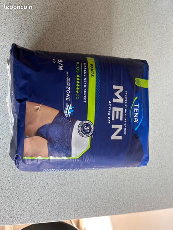 3 paquets de couche culotte pour homme tena