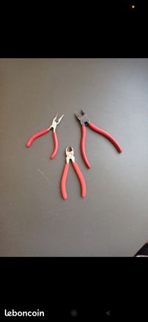 Lot de 3 pinces