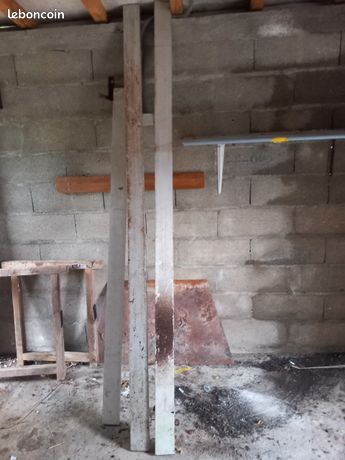 Lot de 3 règles en alu