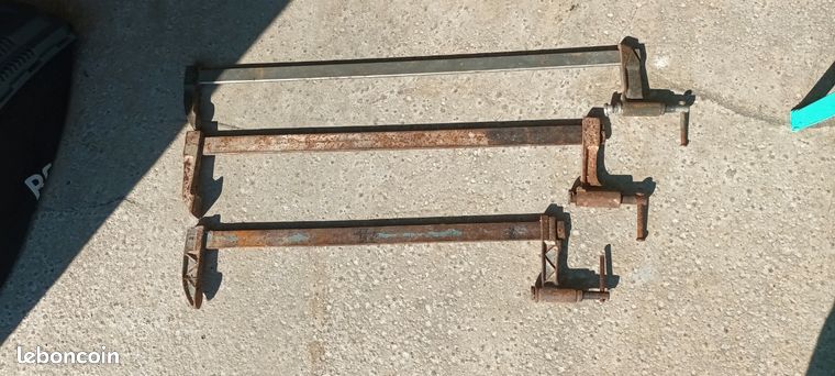 Lot de 3 serre-joints