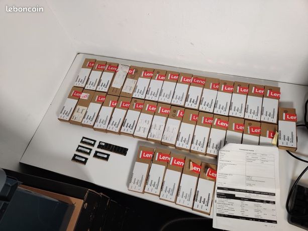 36 Barrettes RAM Lenovo 16GB DDR4 2133MHz SO-DIMM Réf. 03T7178/01XJ050