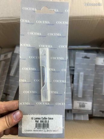 Lot de 37 paquets lames cutter 9 mm 370 lames neuf