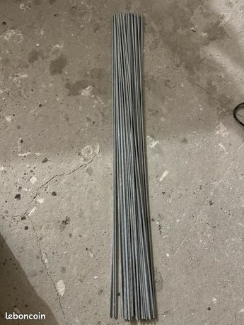 39 tiges filetées diam 6mm x 1m