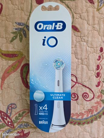 Lot de 4 Brossettes Oral-B iO Ultimate Clean