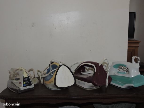 Lot de 4 Fers a vapeur