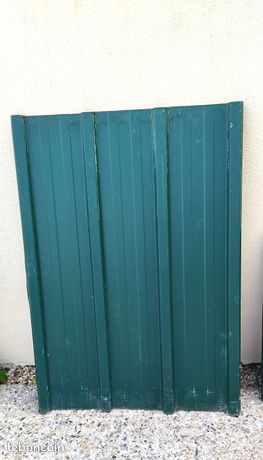 4 Grandes Plaques Bac Acier Vert