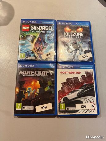 4 jeux de psvita