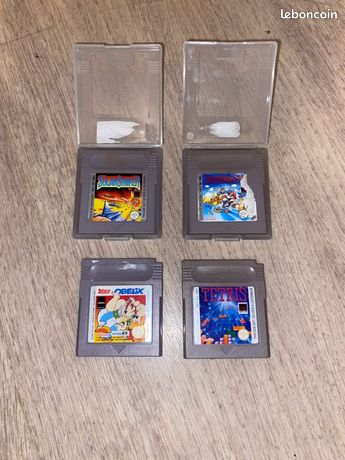 Lot de 4 jeux Gameboy