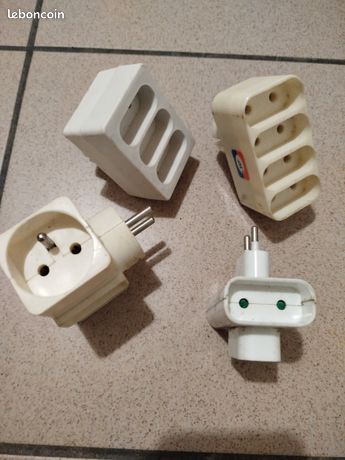 Lot de 4 multiprises