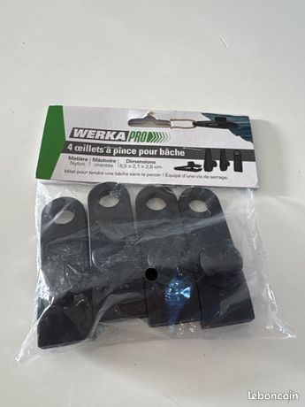 4 illets à pince werka pro