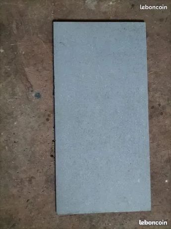 Lot de 5 carrelages d'intérieur gris neufs