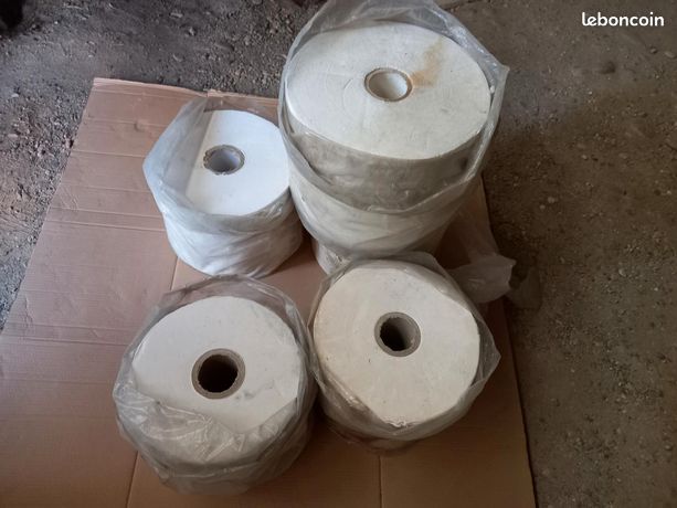 5 grosses bobines de papier essuie tout