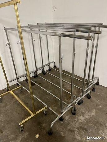 Lot de 5 portants vêtements